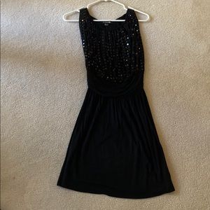 Forever 21 black sequin dress
